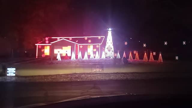 Xmas light house - Image 1
