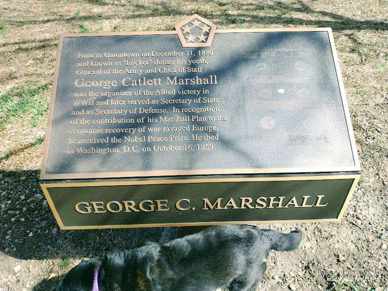 George C Marshall Memorial statue - Image 1