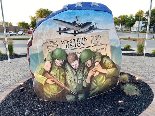 Sac County, Sac City Iowa Freedom Rock - Image 1