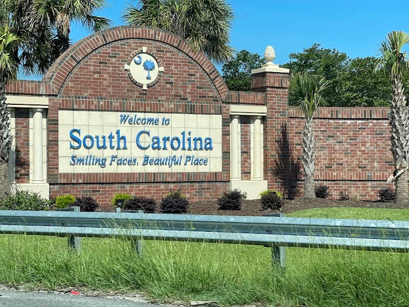 South Carolina Welcome Sign - Image 1