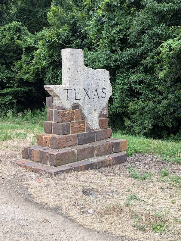Texas State Line Monument - Image 1