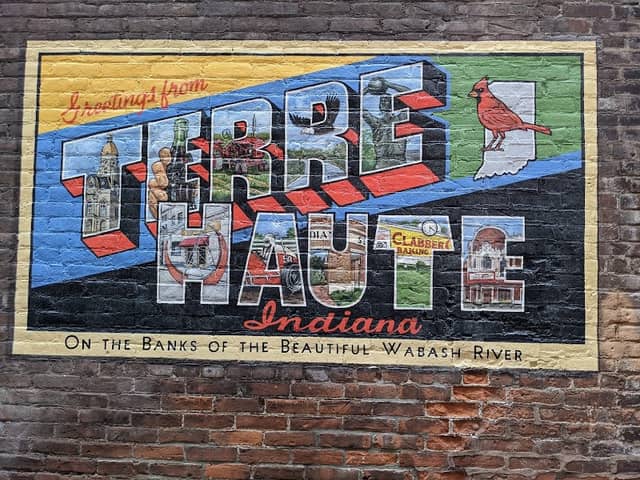 Greetings from Terre Haute Mural - Image 1