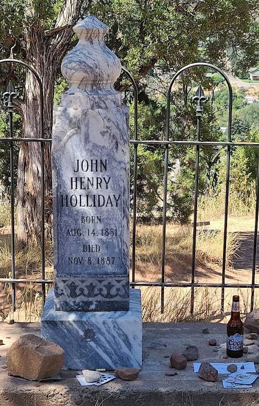 Doc Holliday Memorial Headstone - Image 1