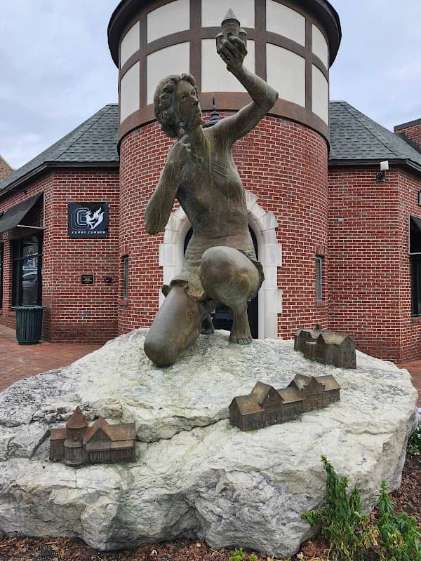 English Village Statue - Image 1