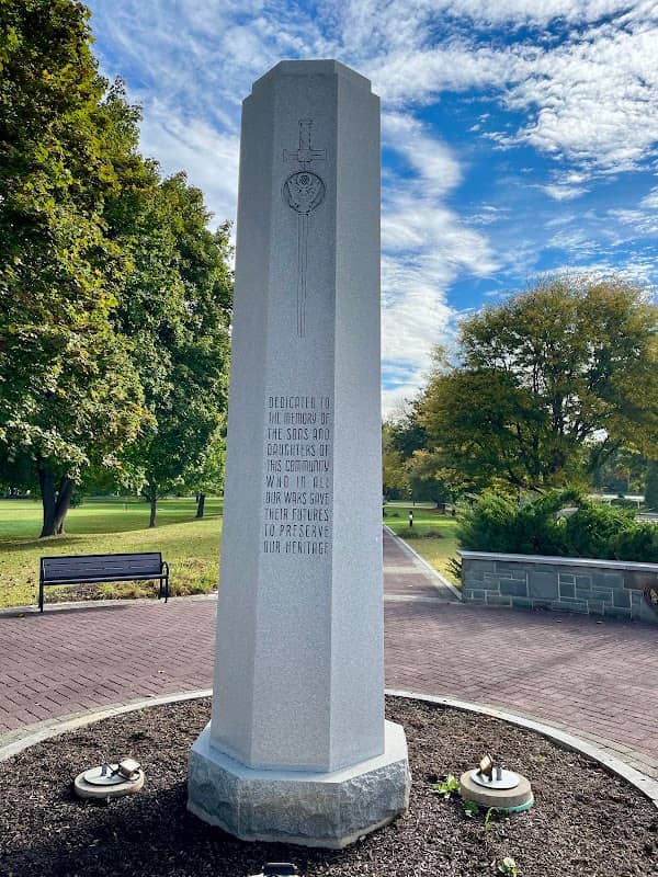 WWI & WWII Memorial to Brotherhood of Railroad Trainmen - Image 2