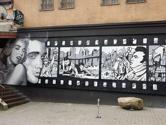 Mural- wejście do Klubu Bilardowego "BIG ONE" - Image 1