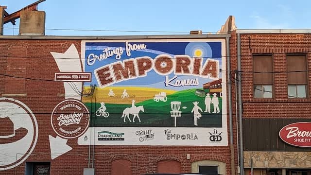 Greetings from Emporia Mural - Image 1
