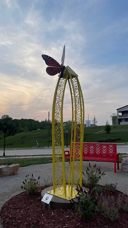 Monarch Grove: Monarch’s Heavenly Journey sculpture - Image 2