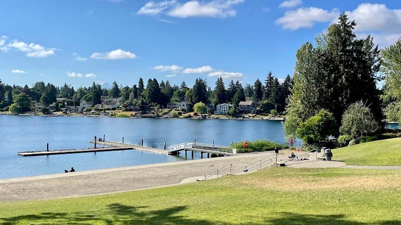 Angle Lake Beach - Image 1