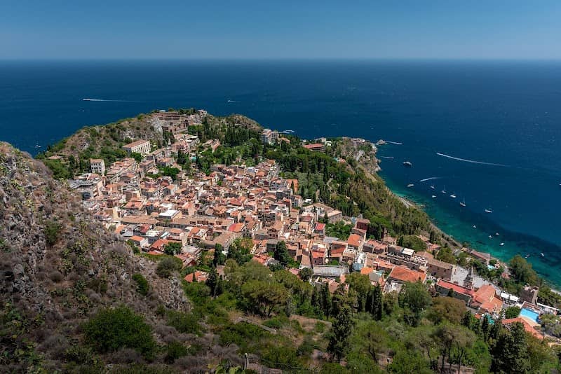 Hilltop View of Taormina - Image 1