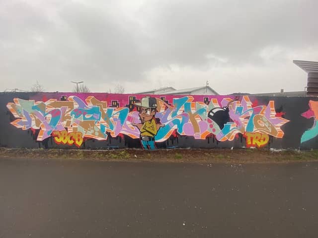 Graffiti Wall am Bahndamm - Image 2