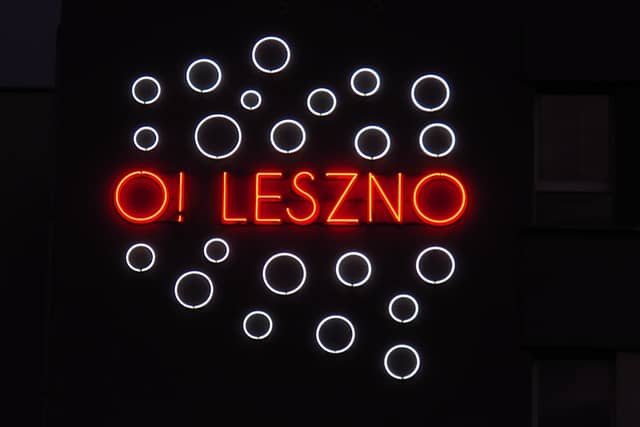 neon "O! LESZNO" - Image 1