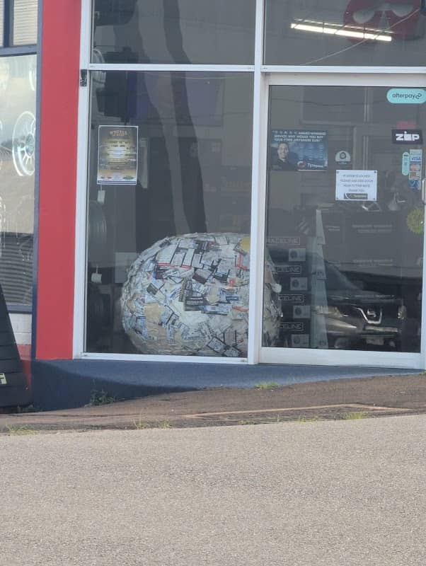 Gympie Sticker Ball - Image 1