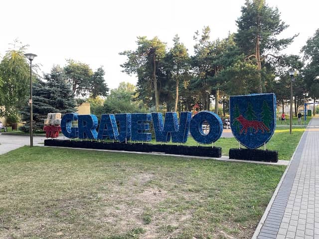 Napis #GRAJEWO - Image 1