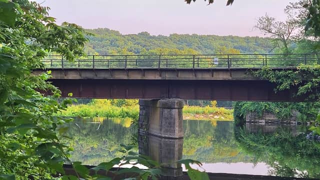 D&R Canal Trail Wickecheoke Creek Bridge - Image 2