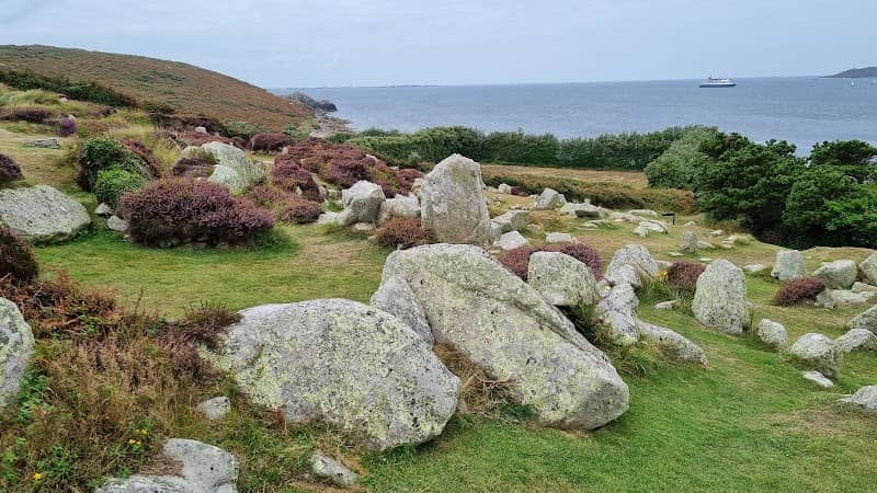 Bant's Carn Burial Chamber and Halangy Down Ancient Village - Image 3