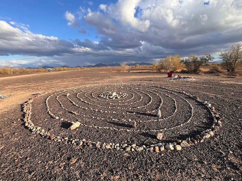White Quartz Labyrinth- Rock Library - Image 1