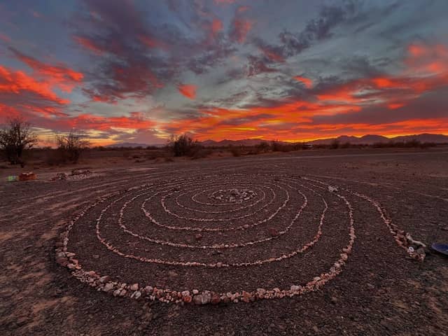 White Quartz Labyrinth- Rock Library - Image 2