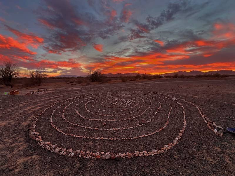 White Quartz Labyrinth- Rock Library - Image 2