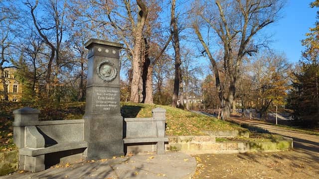 Denkmal "Major a. D. und Stadtrat Fritz Eunike" - Image 1