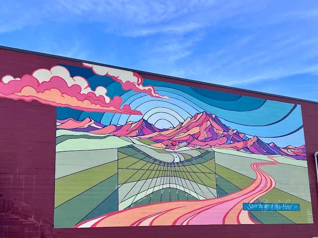 Bellingham Sundial Mural - Image 1