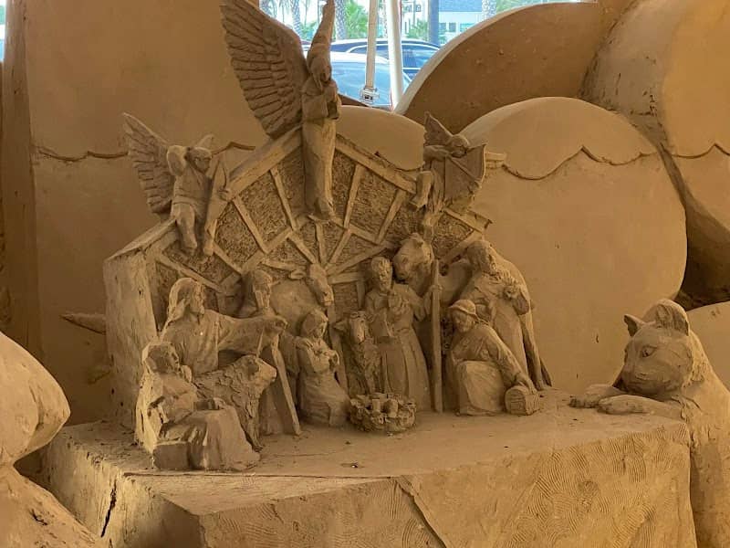 Holiday Sand Sculpture Village - Image 1