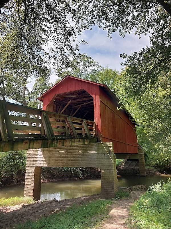 Historic Sugar Creek Covered Bridge - Image 2