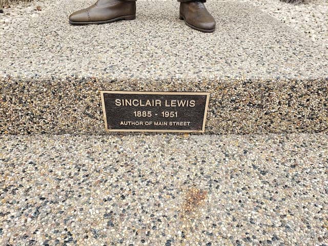 Sinclair Lewis Statue (Author of "Main Street") - Image 1