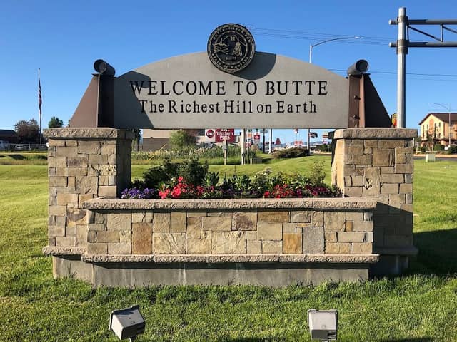 Butte, MT Welcome Sign - Image 1