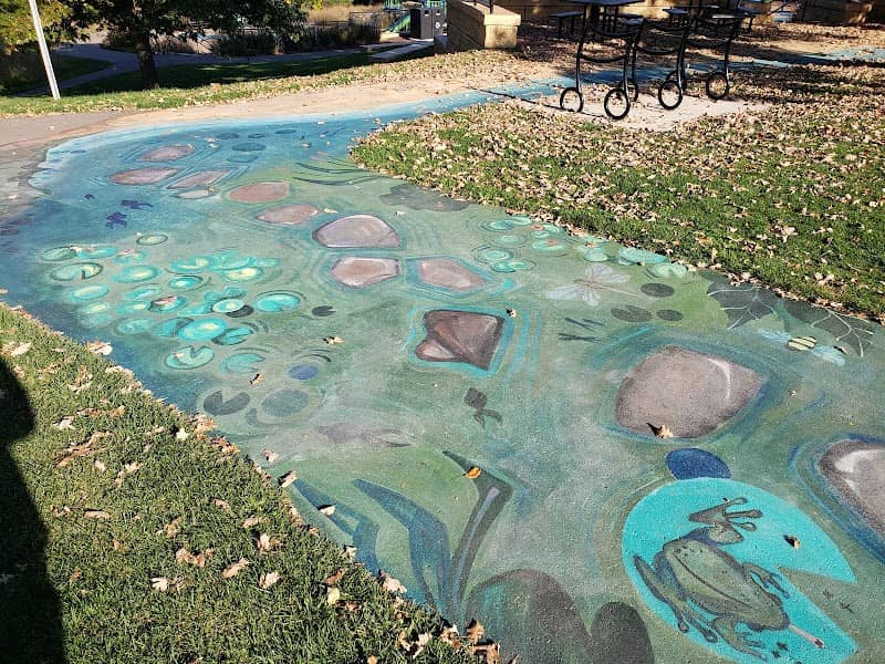 River Rapids Sidewalk Mural - Image 2