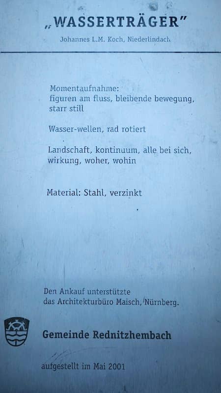 Wasserträger Kunstwerk - Image 1