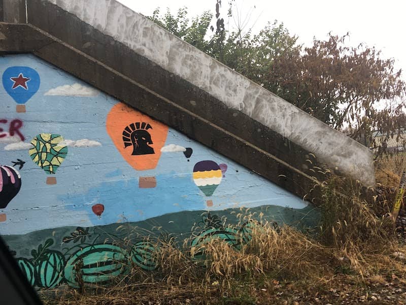 Lincoln painted bridge - Image 2