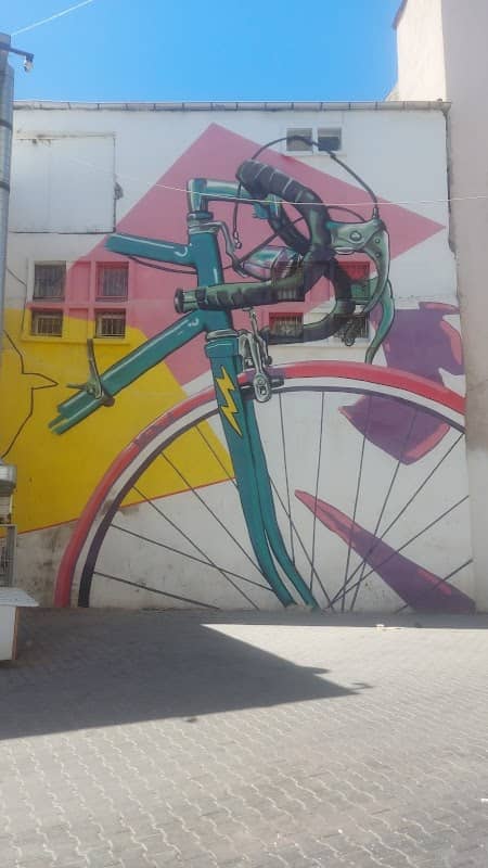 Bicycle graffiti - Image 1