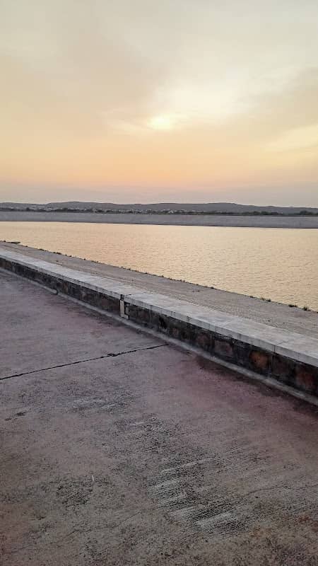 Sun set point surpura dam - Image 1