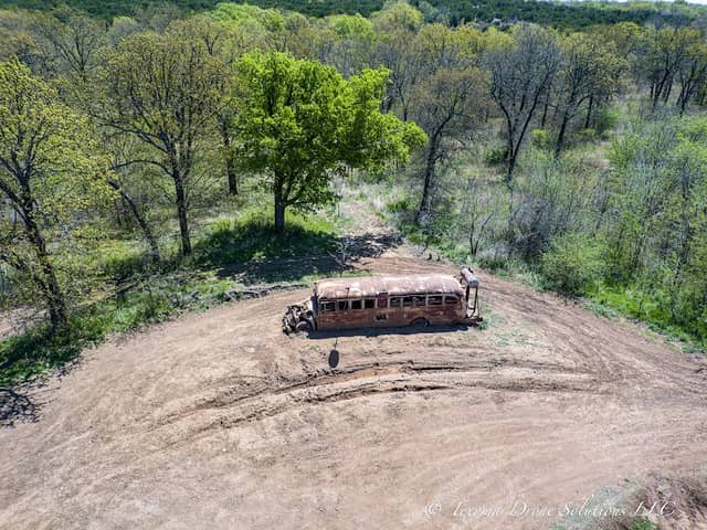 The bus at Crossbar Ranch - Image 1