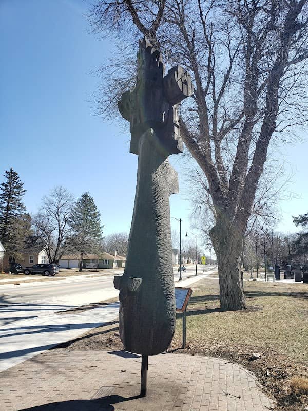 "The Voyage" White Oak Sculpture - Image 1