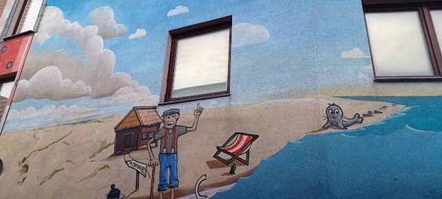 Grafiti Strandleben Büsum - Image 1