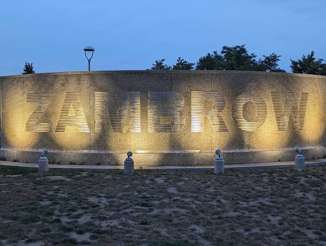 Fontanna z napisem Zambrów - Image 1