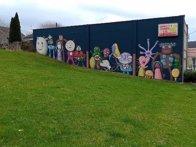 The Grendel Club Ball Mural - Image 2