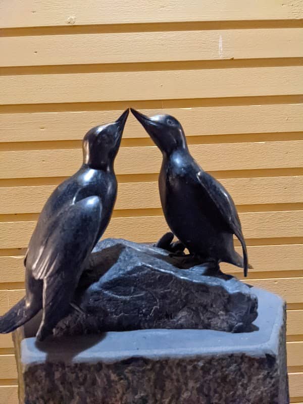 COURTING PIGEON GUILLEMOTS ARTIST: TONY ANGELL - Image 2