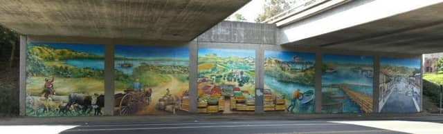 Founding View Mural | mARTinez Public Art - Image 1
