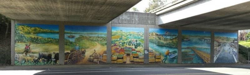 Founding View Mural | mARTinez Public Art - Image 1