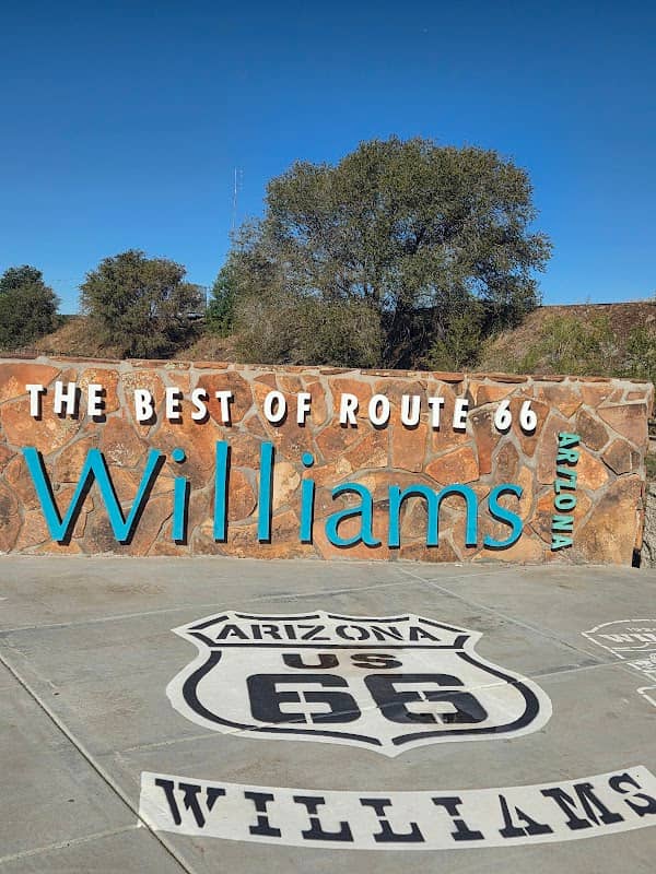 Route 66 Williams Sign - Image 1