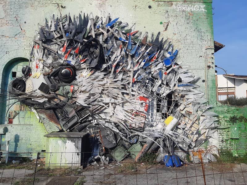 Hedgehog by Bordalo II - Image 2