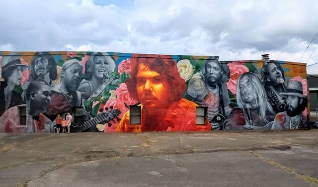 Johnny Sandlin Mural by Steven Teller Arts - Image 1