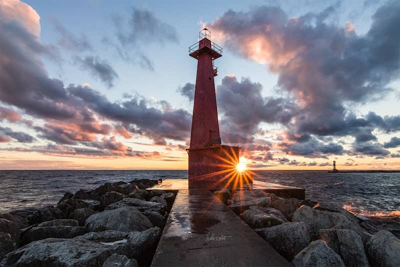 Muskegon South Pierhead Lighthouse - Image 1