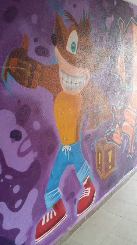 Mural Crash Bandicoot - Image 1