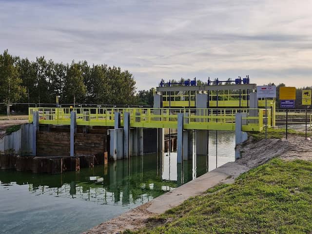Wrota przeciwsztormowe na kanale Jamneńskim - Image 1