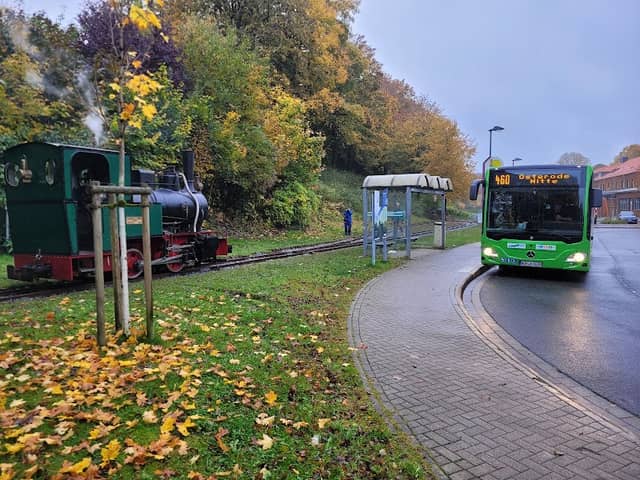 Tagesförderbahn Bahnsteig - Image 1