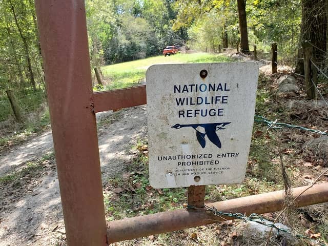 Brierwood Unit Parking Lot, Trinity River National Wildlife Refuge - Image 2